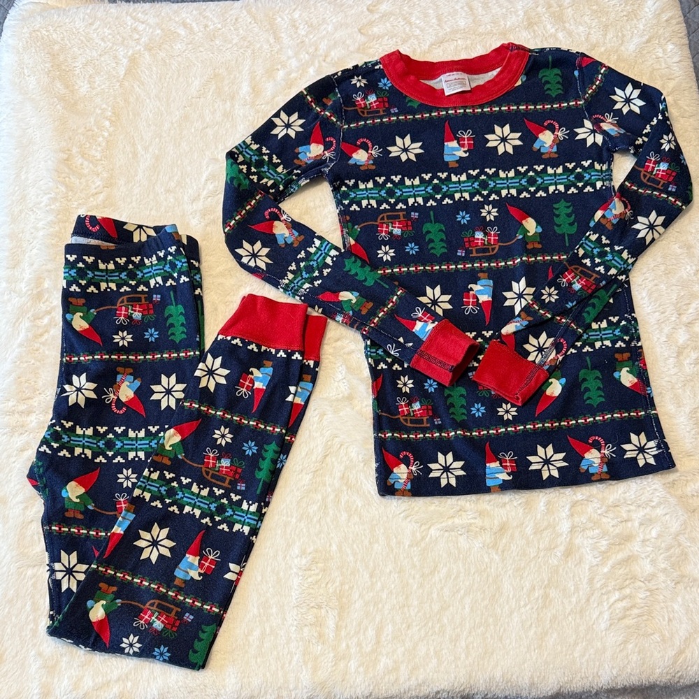 Hanna Andersson Christmas Gnome Pajamas